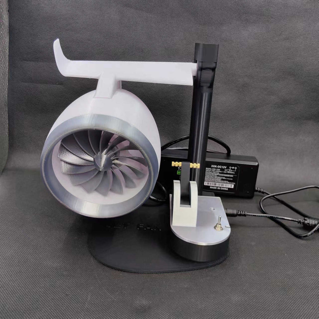 Desktop Fan 3D Printing Engine 12V Wind Turbine Fan